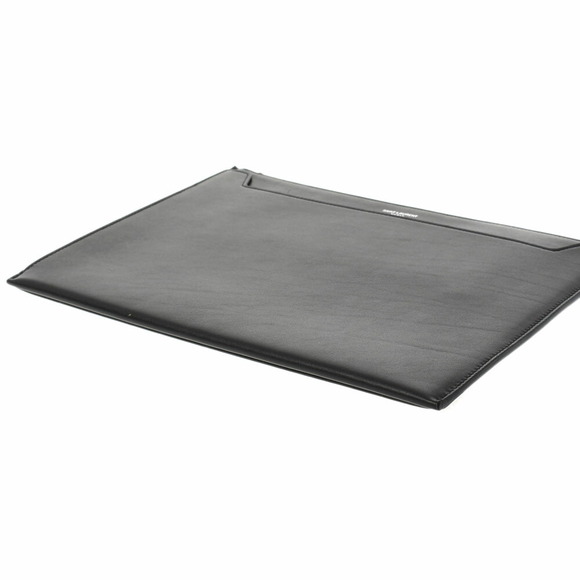 SAINT LAURENT Black Calfskin Clutch Bag - Picture 5 of 12